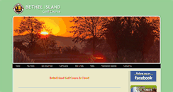 Desktop Screenshot of bethelislandgolf.com
